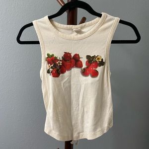 Urban Outfitters Strawberry Top